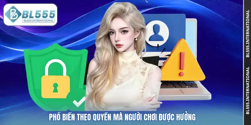Phổ biến theo quyền mà người chơi được hưởng