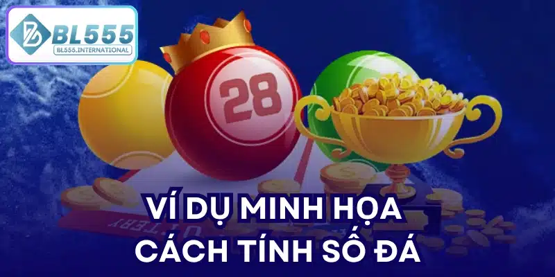 Ví dụ minh họa cách tính số đá
